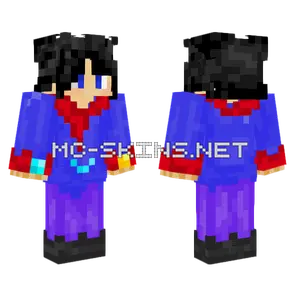 Blue Kimono Girl