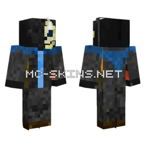 Blue Mage Robes Minecraft skin