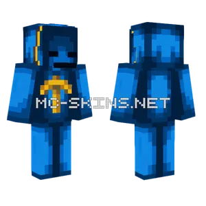 Blue Miner Outfit