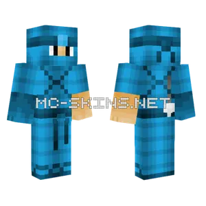 Blue Ninja Suit