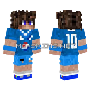 Blue Numbered Jersey