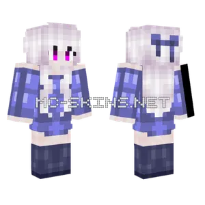Blue Outfit Minecraft skin