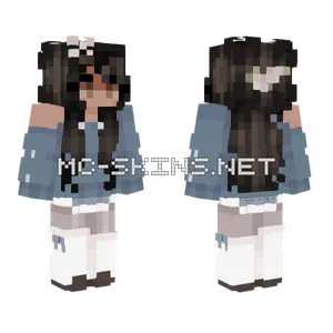 Blue Overalls Girl