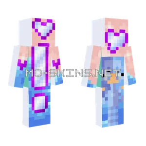 Blue Penguin Outfit Minecraft skin