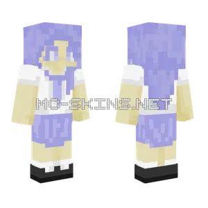 Blue Person Minecraft skin