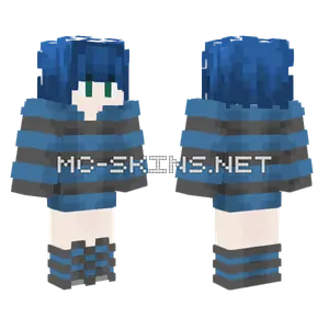 Blue Plaid Girl