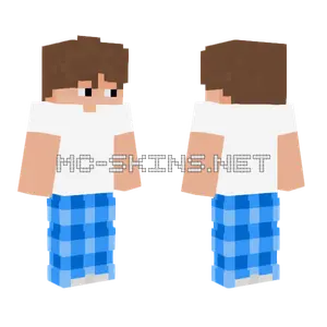 Blue Plaid Shirt