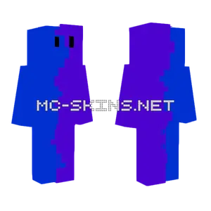 Blue Robot Character