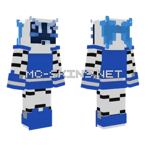 Blue Robot Suit