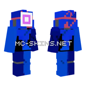 Blue Robot Suit