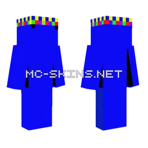 Blue Robot Suit Minecraft skin