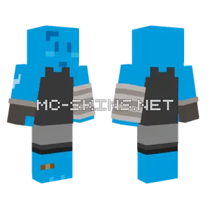 Blue Robot Suit