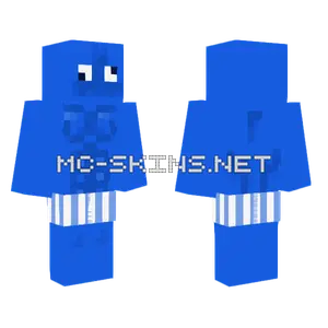 Blue Robot Warrior