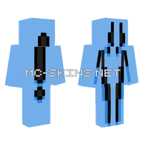 Blue Robotic Suit