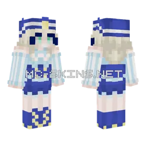 Blue Sailor Outfit Minecraft skin
