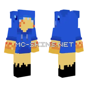 Blue Shark Suit