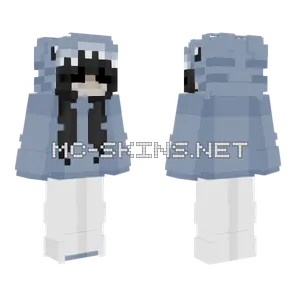 Blue Shark Suit Minecraft skin