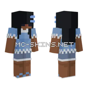 Blue Skies Minecraft skin
