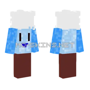 Blue Slime Monster Minecraft skin