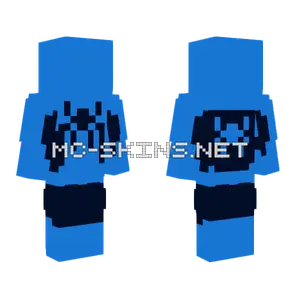 Blue Space Invader
