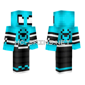 Blue Spider-Man Minecraft skin