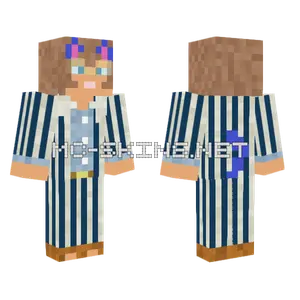 Blue Striped Pajamas