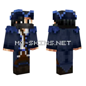 Blue Suit Gentleman