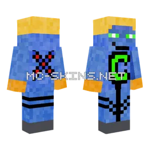 Blue Tech Suit