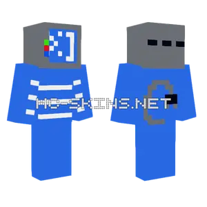 Blue Tech Suit