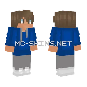 Blue Tracksuit Boy