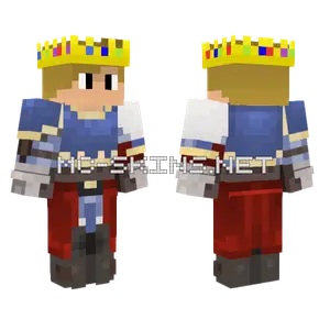 Blue Train Conductor Minecraft skin