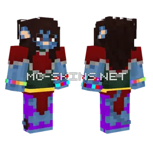 Blue Troll Outfit