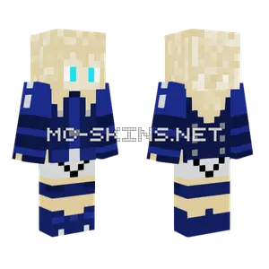 Blue Uniform Outfit