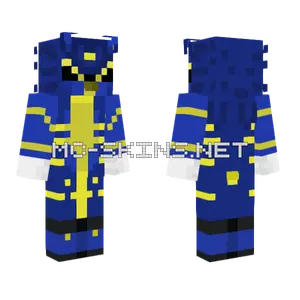 Blue Uniform Skin Minecraft skin