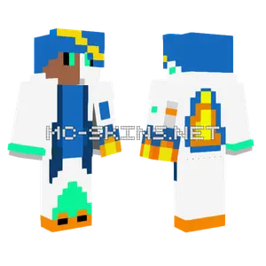Blue Windmill Skin Minecraft skin