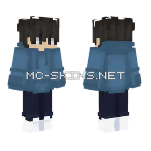 Blue Winter Outfit