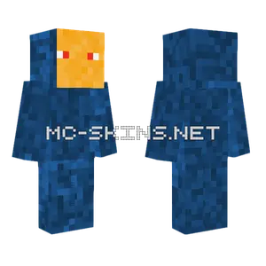 Blue Wizard Hat Minecraft skin
