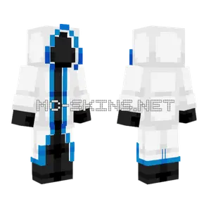 Blue Wizard Hive Style Minecraft skin