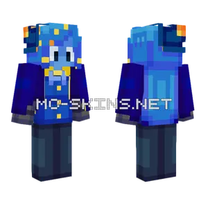 Blue Wizard Skin Minecraft skin