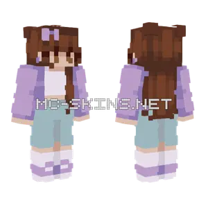 Blueberry Fields Persona Minecraft skin