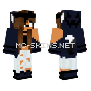 Bluefu Girl 6 Minecraft skin