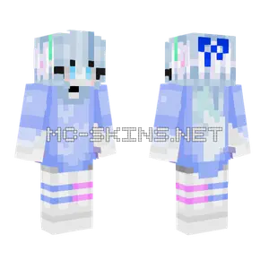 Blueper The Fox Minecraft skin
