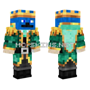 Blueskull King Minecraft skin