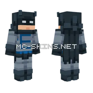 Bluey Batman New Edition Minecraft skin