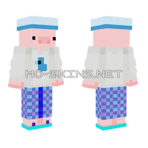 Bluezeee Piggy Minecraft skin