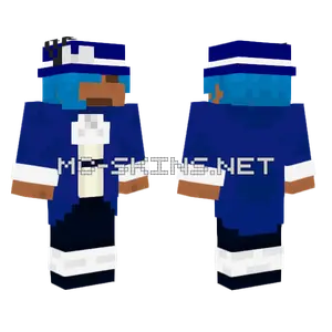 Blueztria Blue Suit
