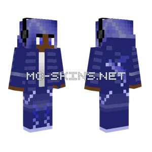 Blye Dragon Minecraft skin