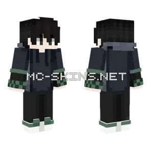Bmb0260dmc Black Outfit Minecraft skin