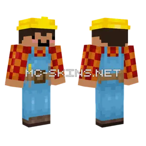 Bob The Builder Minecraft skin