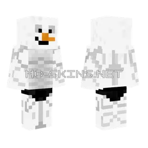 Bob The Snowman Minecraft skin